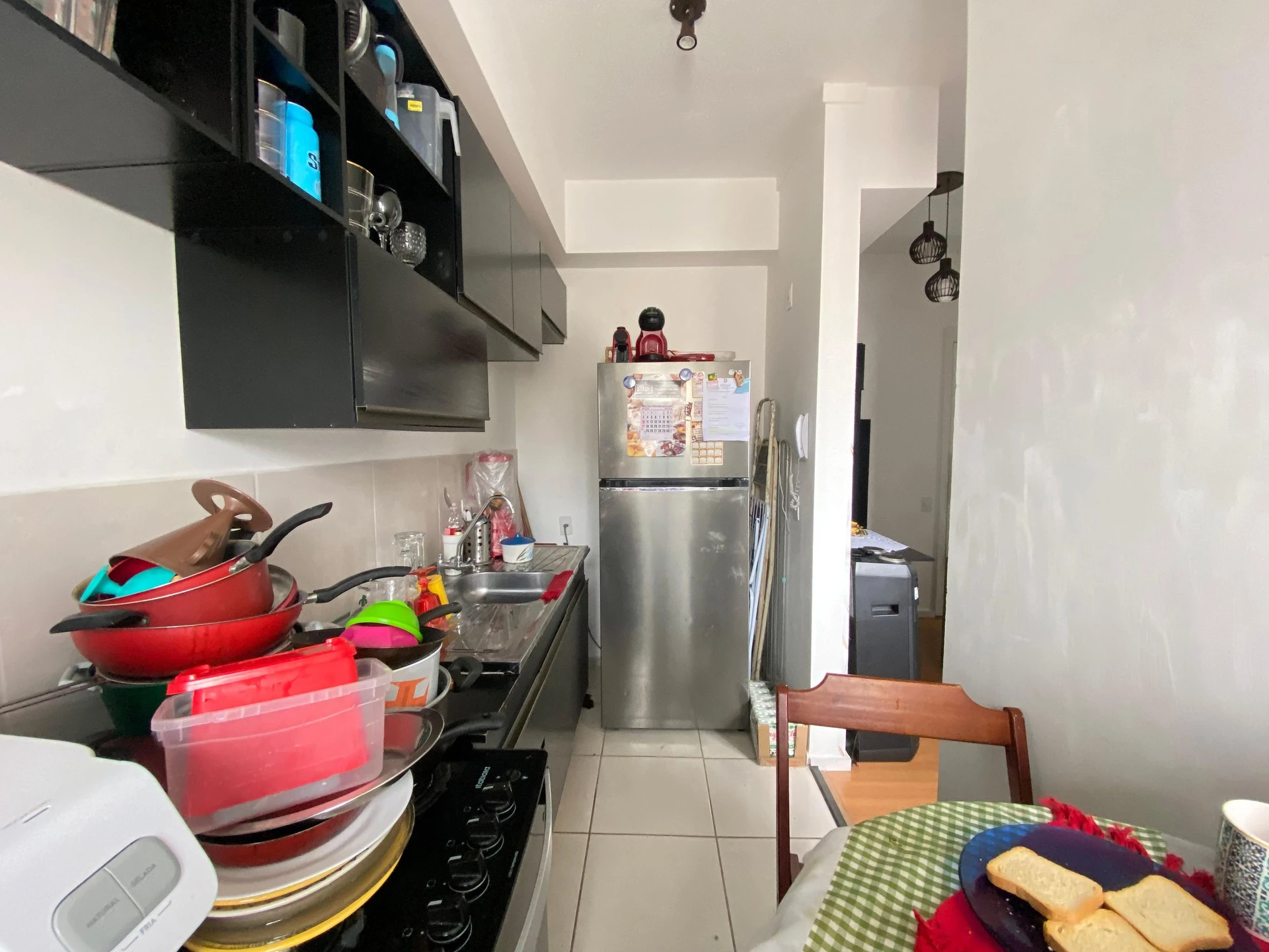 Apartamento mobiliado com 2 quartos e cozinha a gás — photo 26