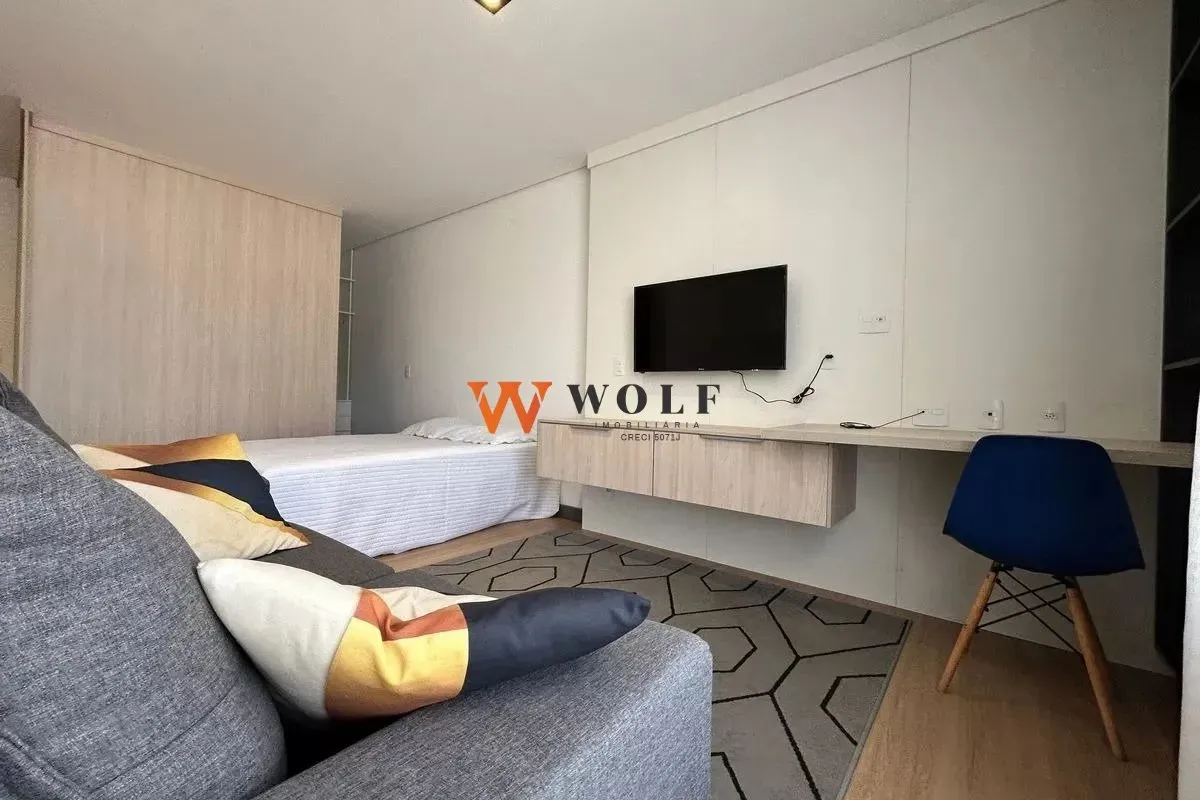 Furnished studio with open-plan kitchen, 1 parking spot — photo 10