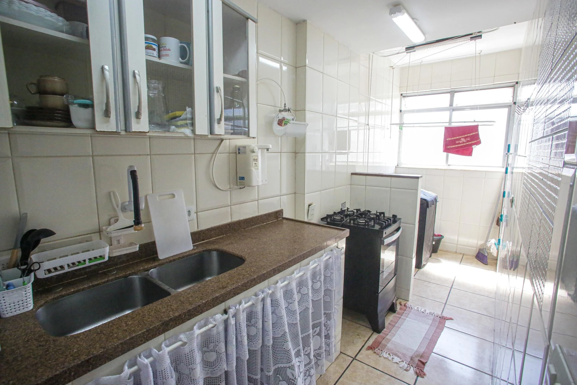 Furnished apartment, 65 m², with a washing machine — photo 8