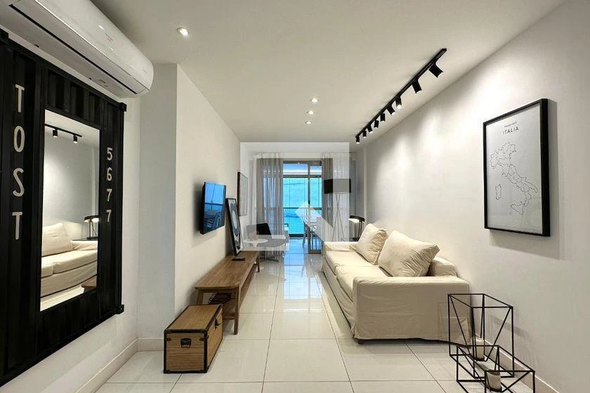 Apartamento mobiliado de 2 quartos em condomínio com piscina — photo 5