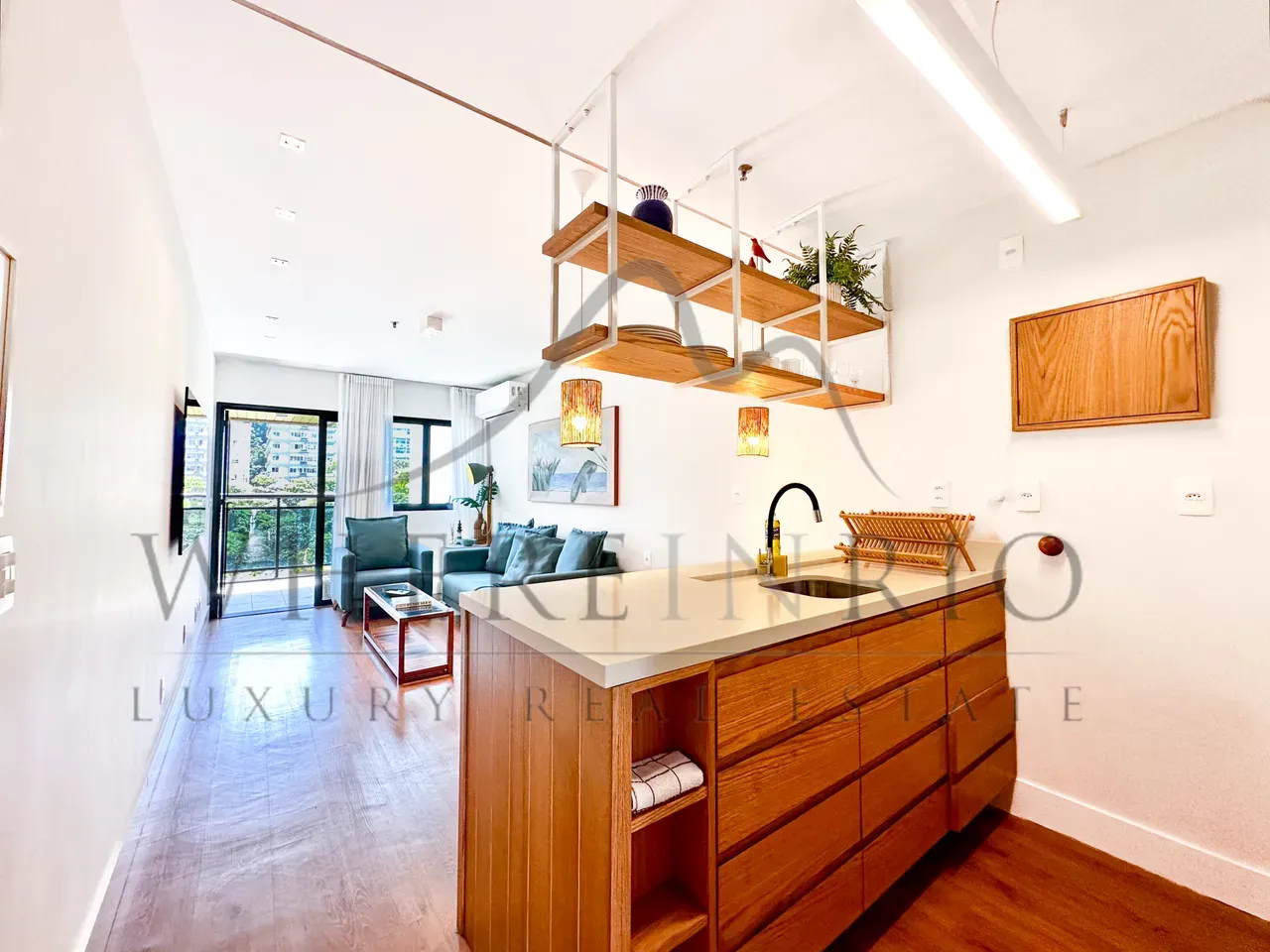 Apartamento mobiliado de 1 quarto com espaço de home office — photo 2