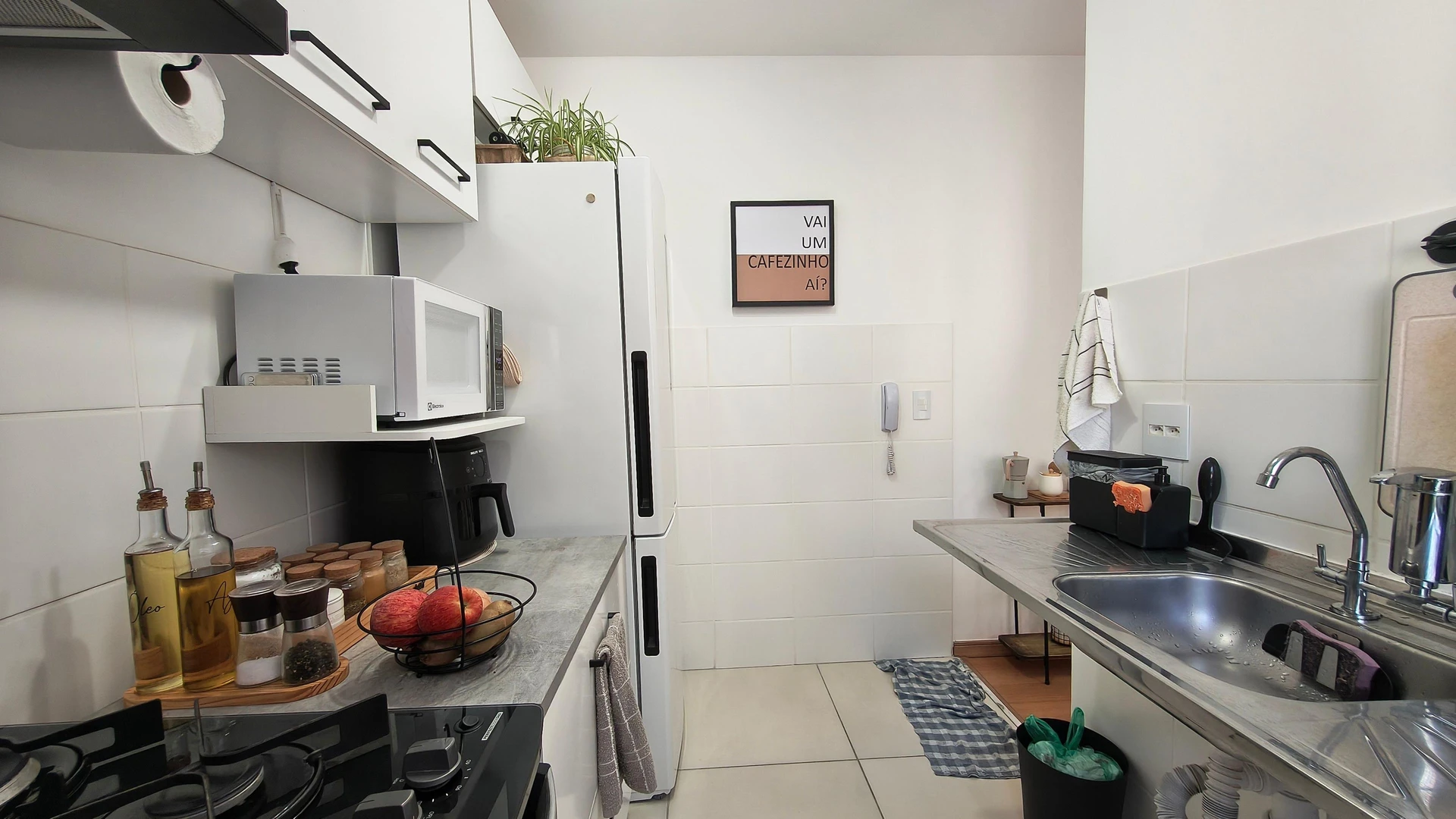 Washing machine in a 2-bedroom apartment, 44 m² — photo 12
