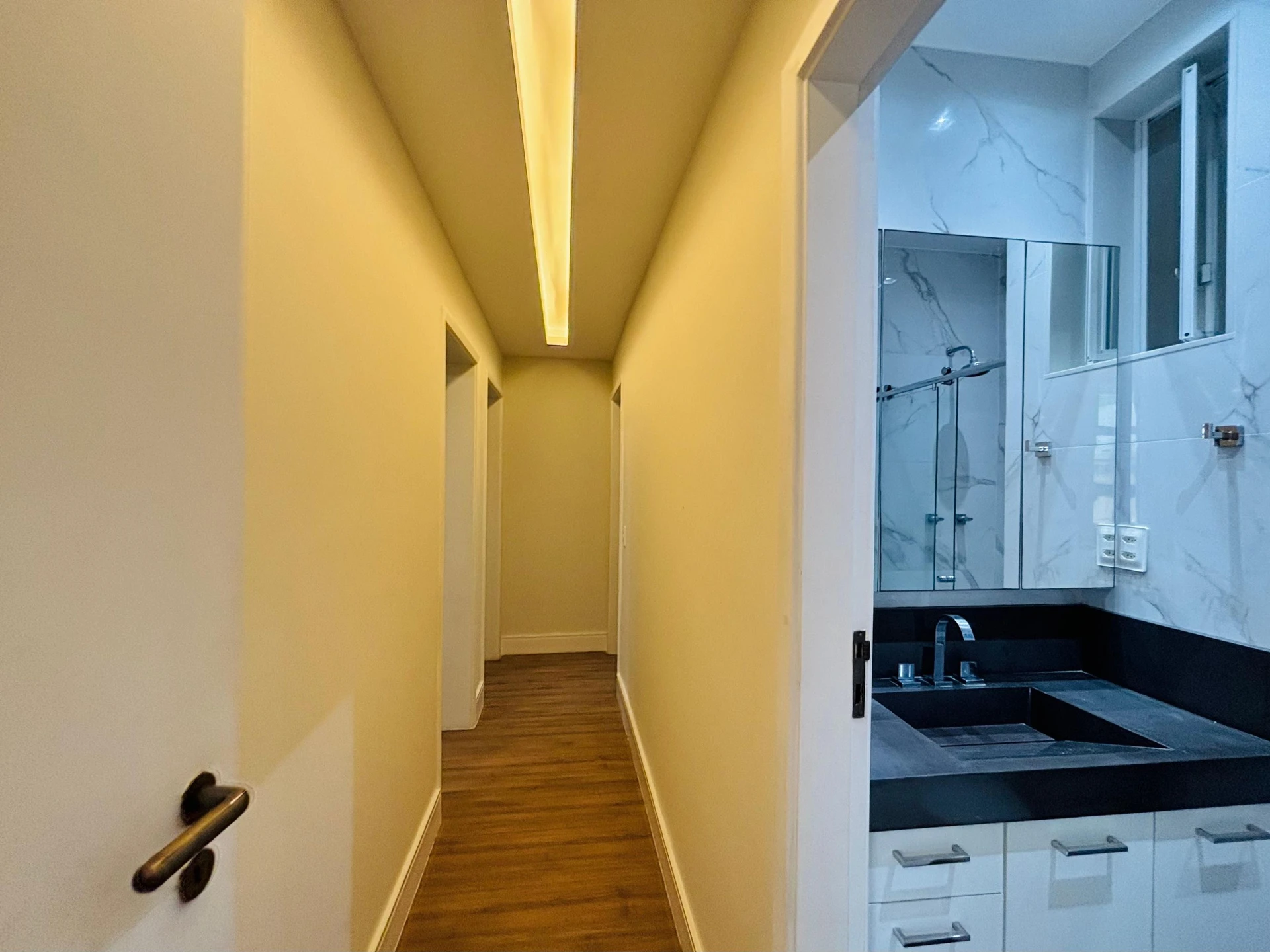 Apartamento com 3 quartos, varanda e cozinha integrada — photo 28
