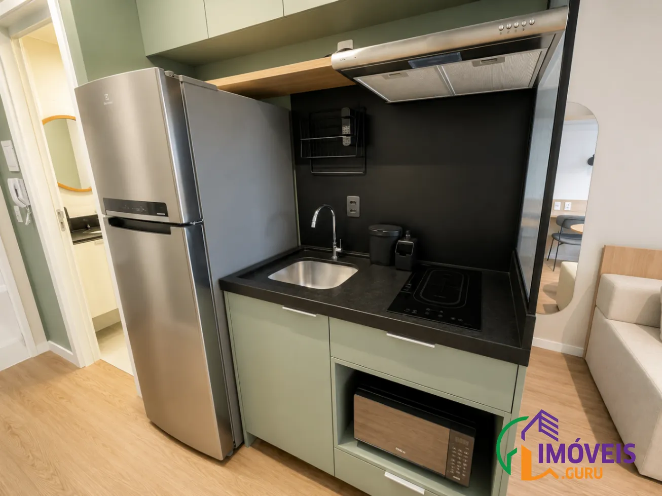 Квартира з меблями 1 спальня 25 м² і 1 ванна — photo 16