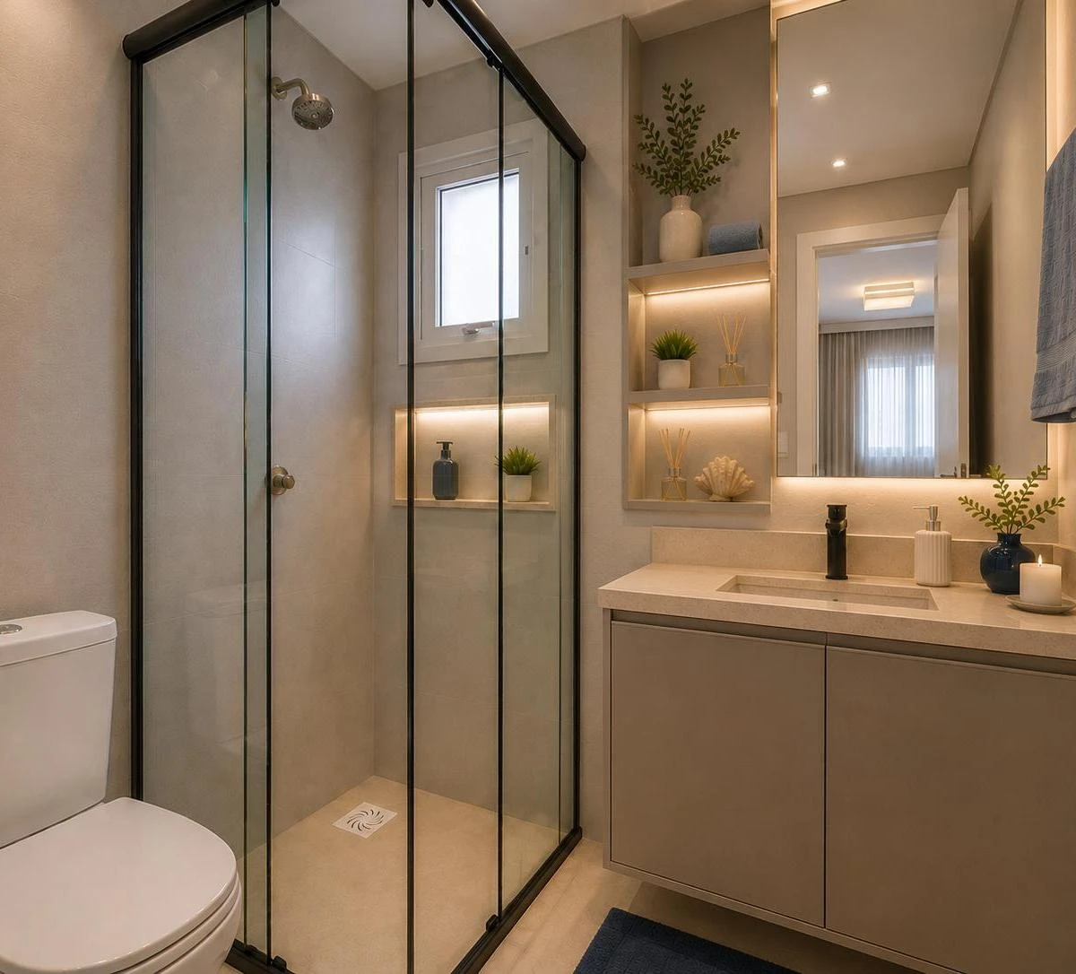 One-bedroom apartment with a washing machine — photo 10