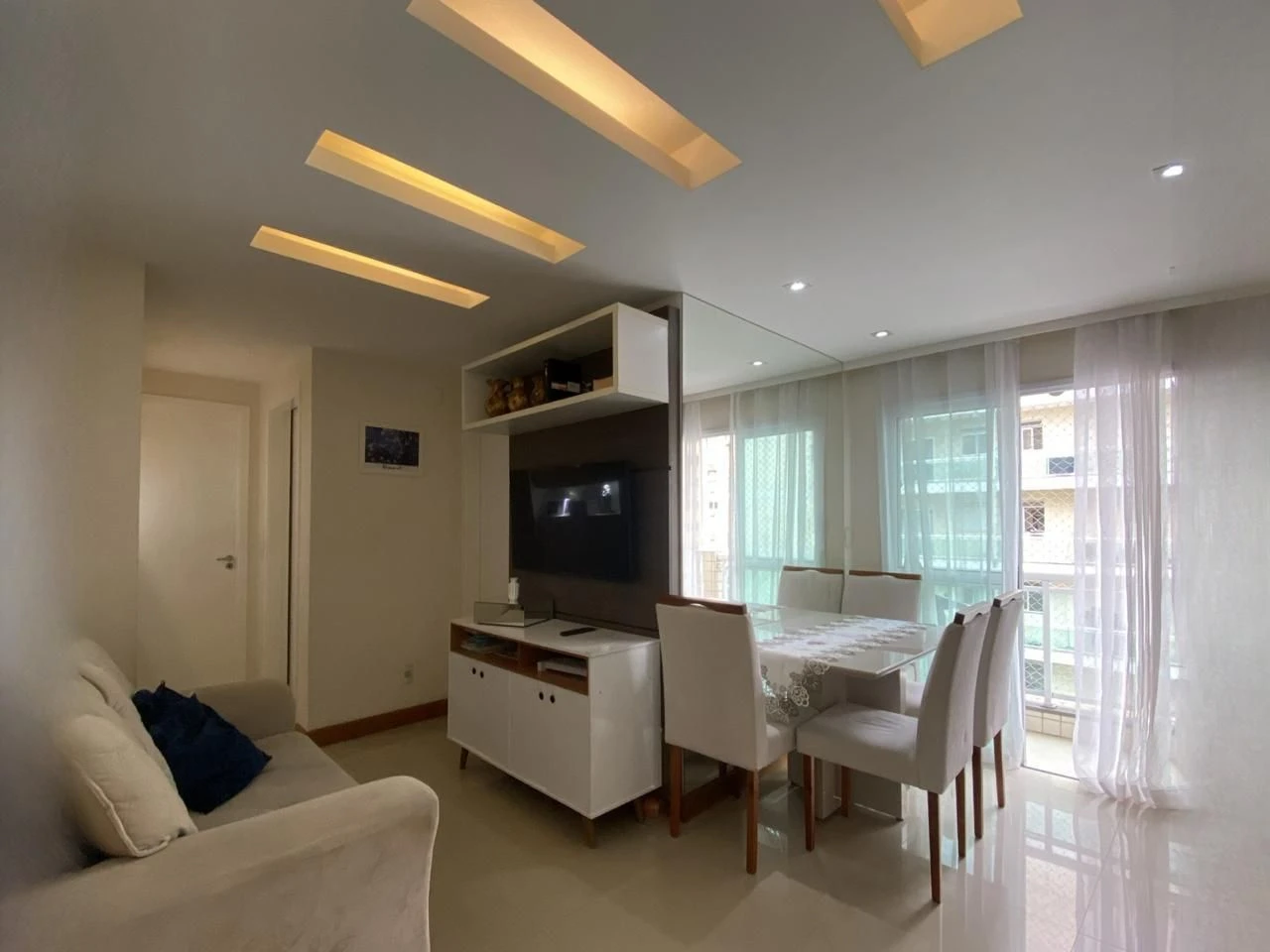 Furnished apartment, 58 m², with a mountain view