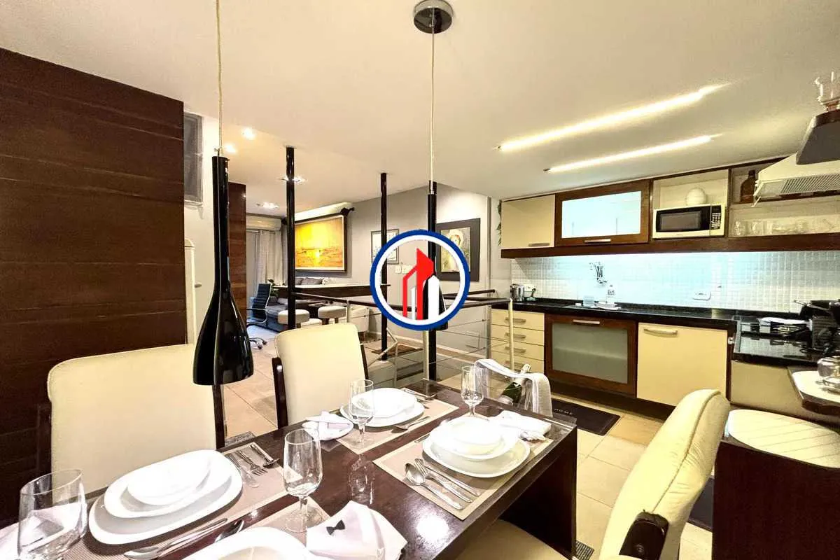 Furnished duplex apartment with 1 bedroom and 1 parking — photo 6