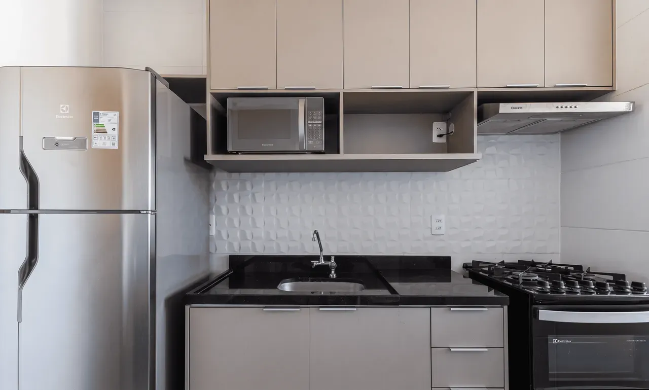 Apartment on the 6th floor with a washing machine — photo 23