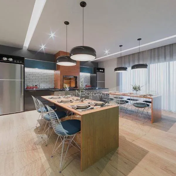 Estudio con 1 dormitorio y balcón con parrilla — photo 48