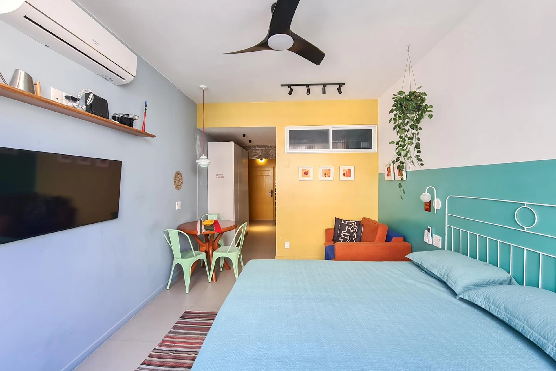 Apartamento mobiliado de 1 quarto com animais permitidos — photo 2