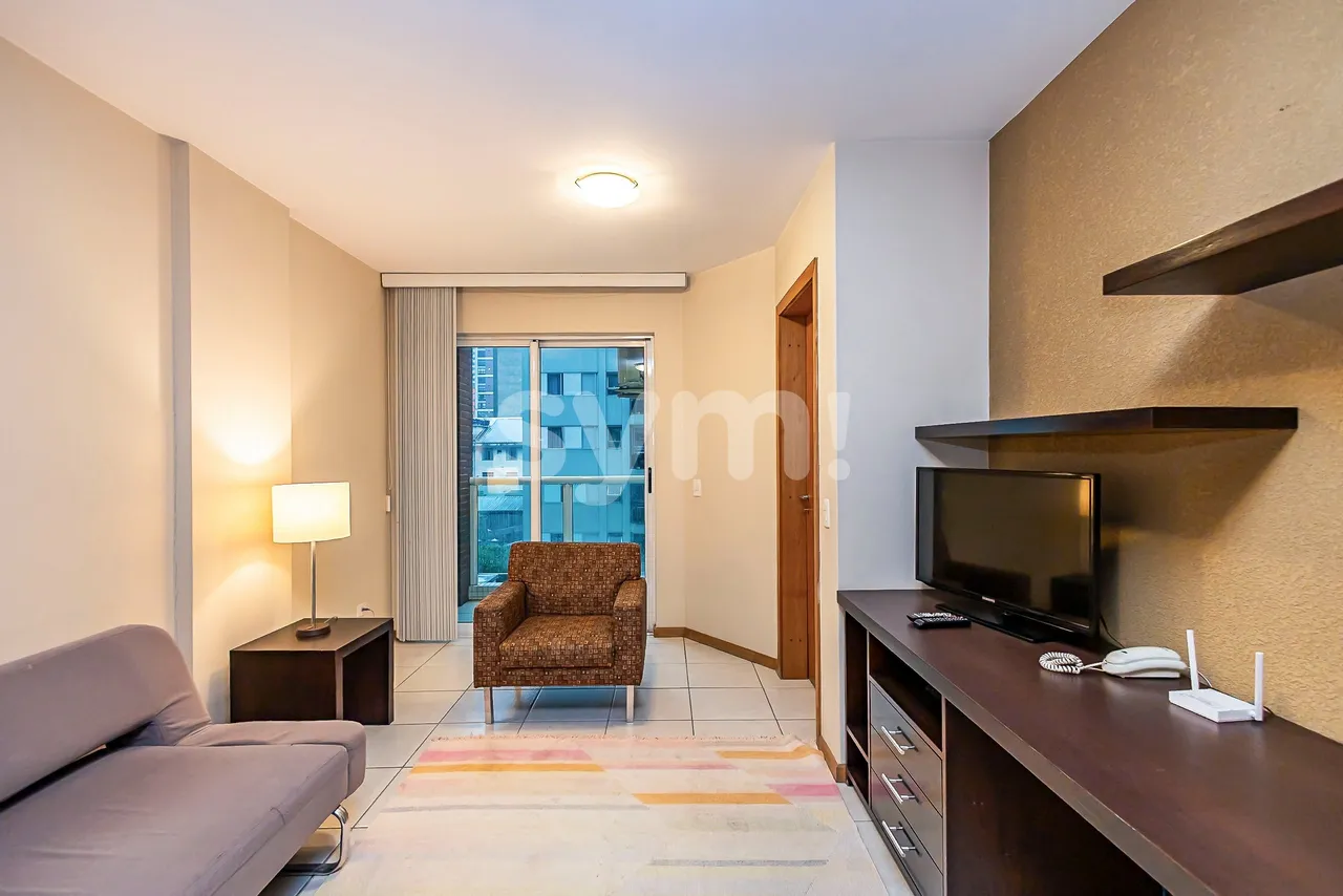 Apartamento mobiliado de 1 quarto com sacada — photo 2