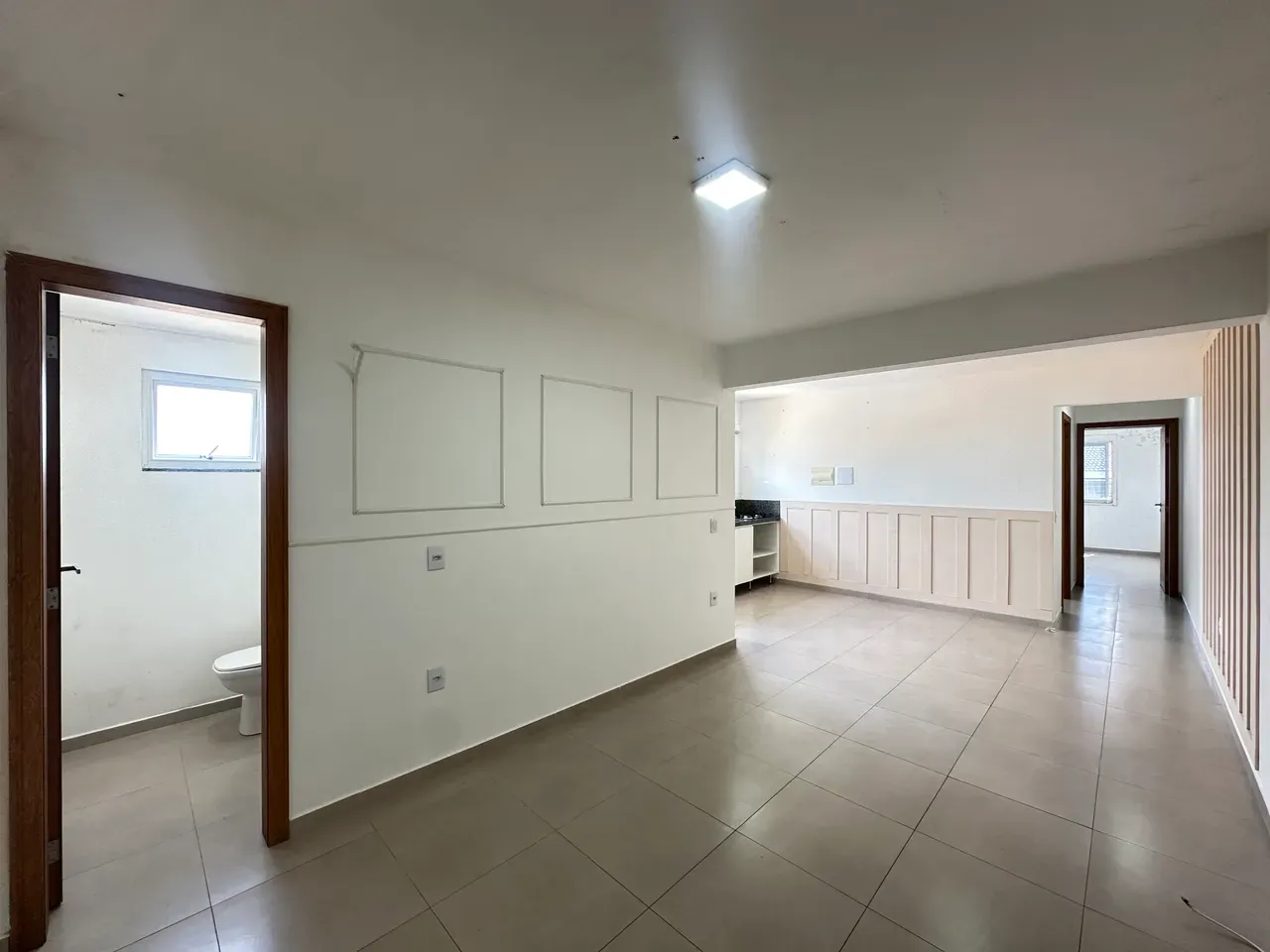 2-bedroom apartment, both with their own bathrooms, 74 m²