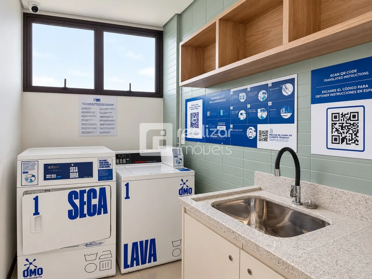 Furnished apartment, 32 m², with a glass-enclosed balcony — photo 32