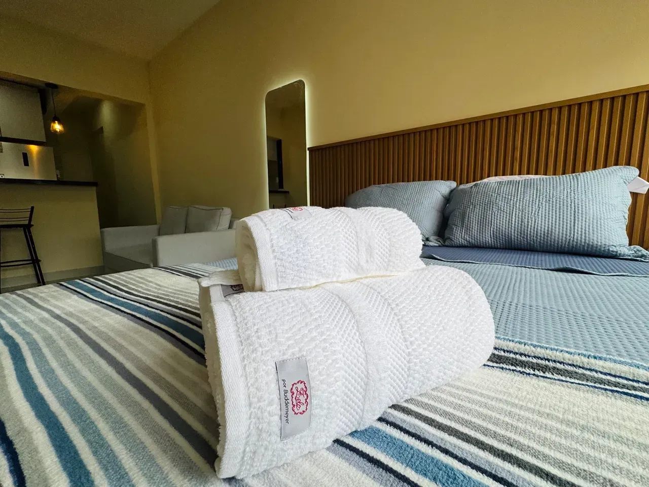 Apartamento mobiliado com cozinha aberta e 1 quarto — photo 13