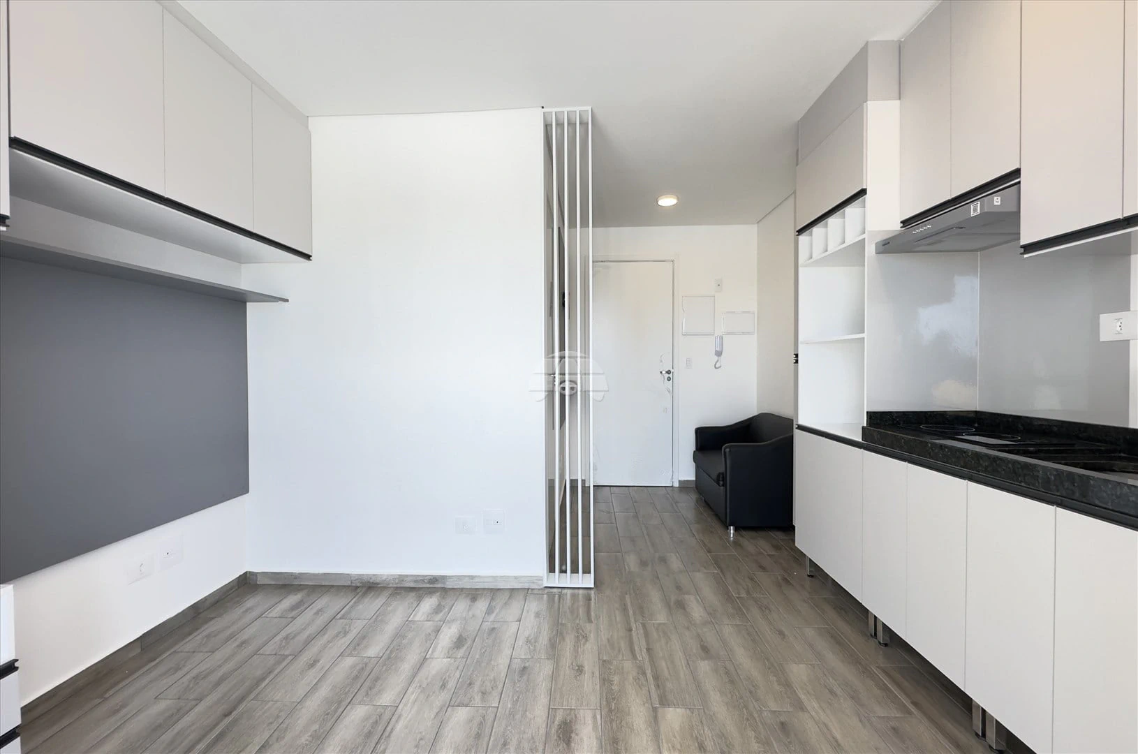 44 m² studio with parking and kitchenette