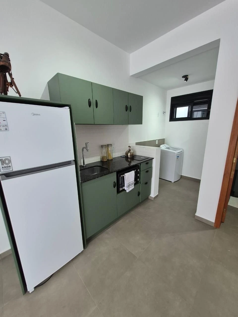 Furnished studio, 37 m², with a washing machine — photo 19