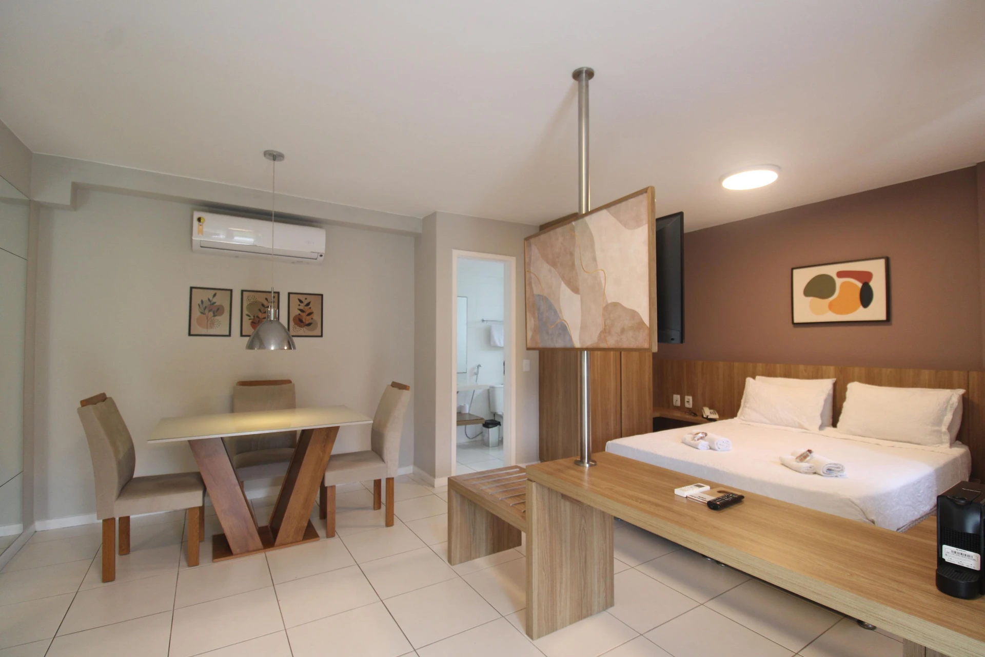 Студия 40 м² с сушильной машиной и видом на горы — photo 10