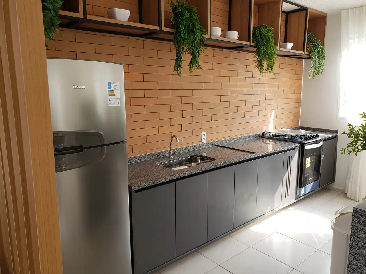 Mountain view in a 2-bedroom apartment, 45 m² — photo 25