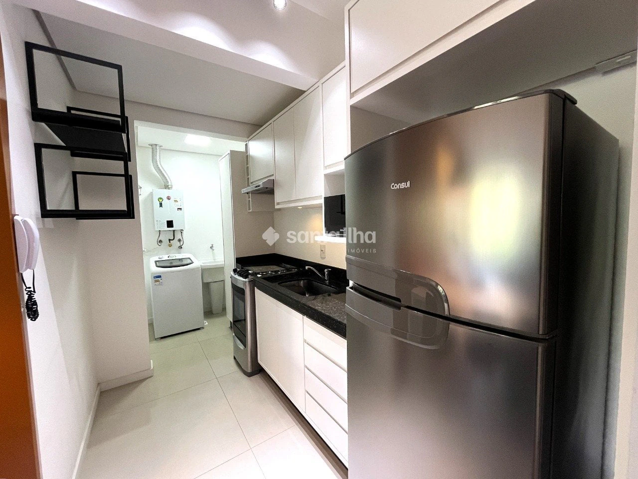 1 quarto e máquina de lavar: apartamento de 56 m² — photo 2