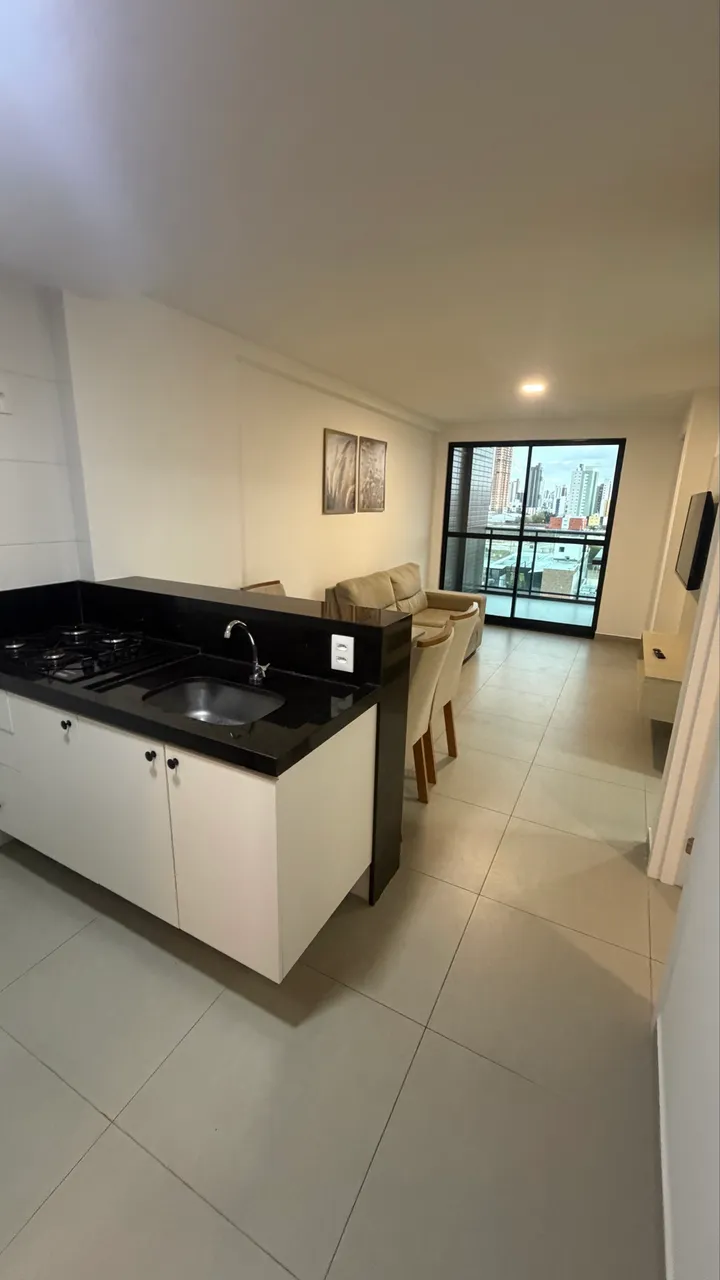 Apartamento mobiliado de 2 quartos com varanda gourmet — photo 6