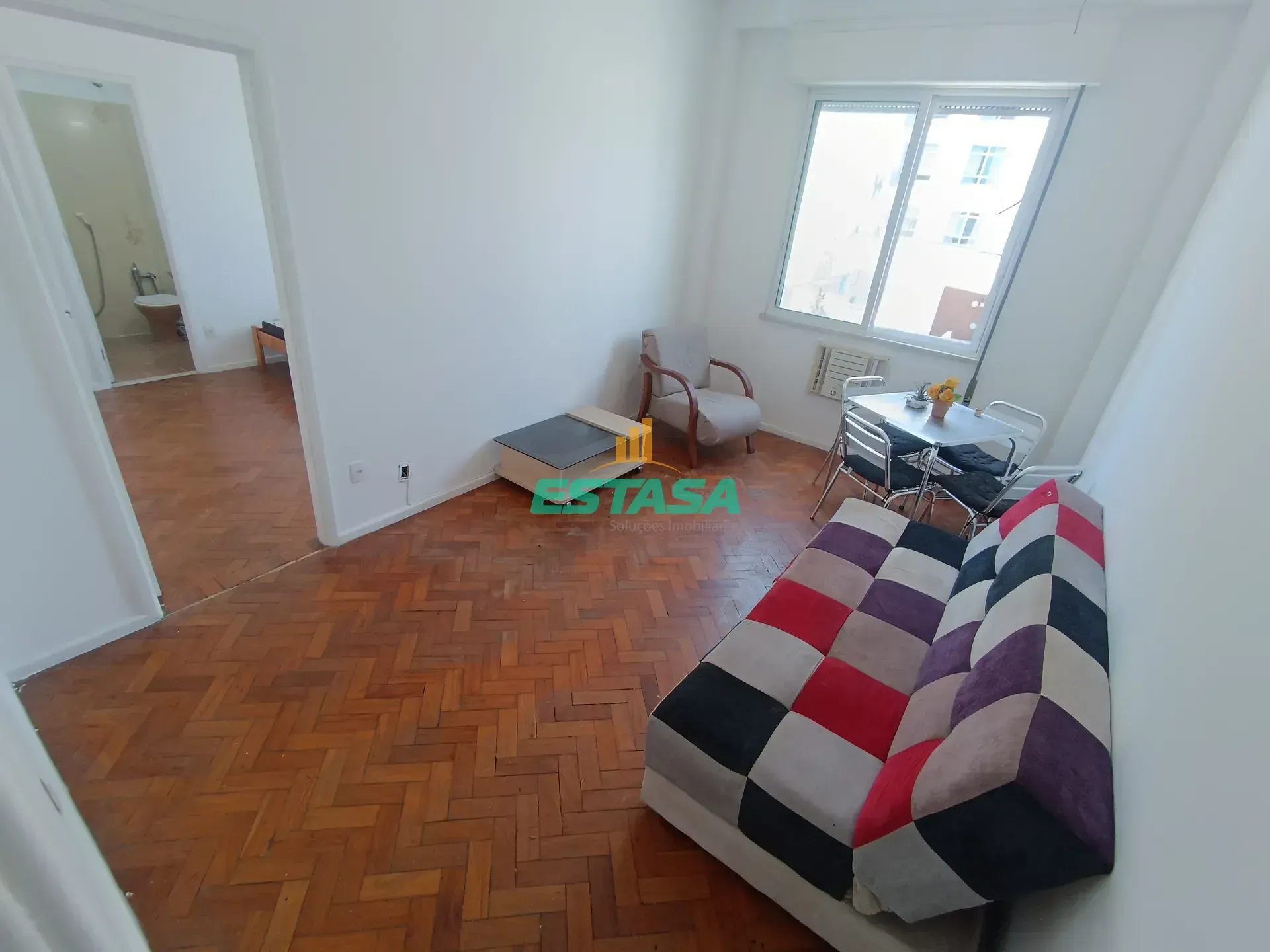 1 quarto e piso de madeira ou laminado: apartamento de 37 m² — photo 7