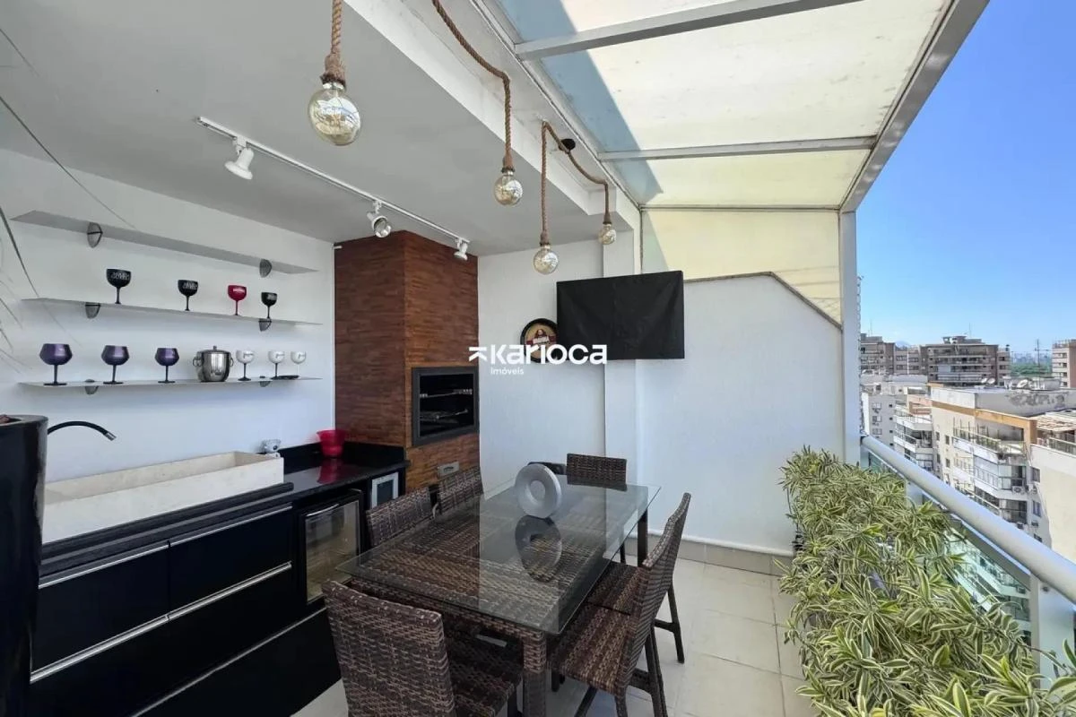 Cobertura de 200 m² com 3 quartos e varanda fechada — photo 36