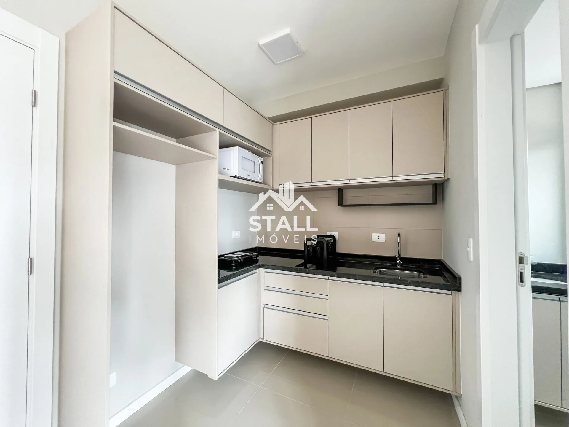 Studio de 47 m² com 1 quarto e 1 banheiro