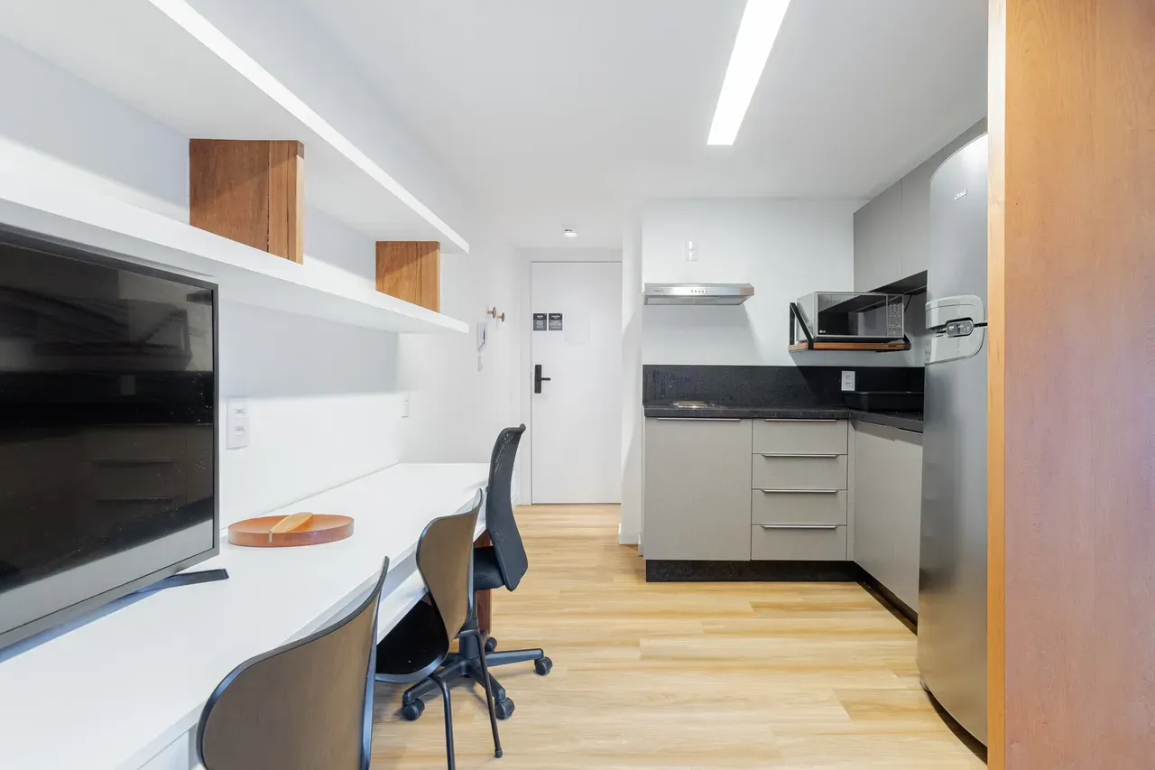Estudio amueblado de 25 m² con baño en suite — photo 8
