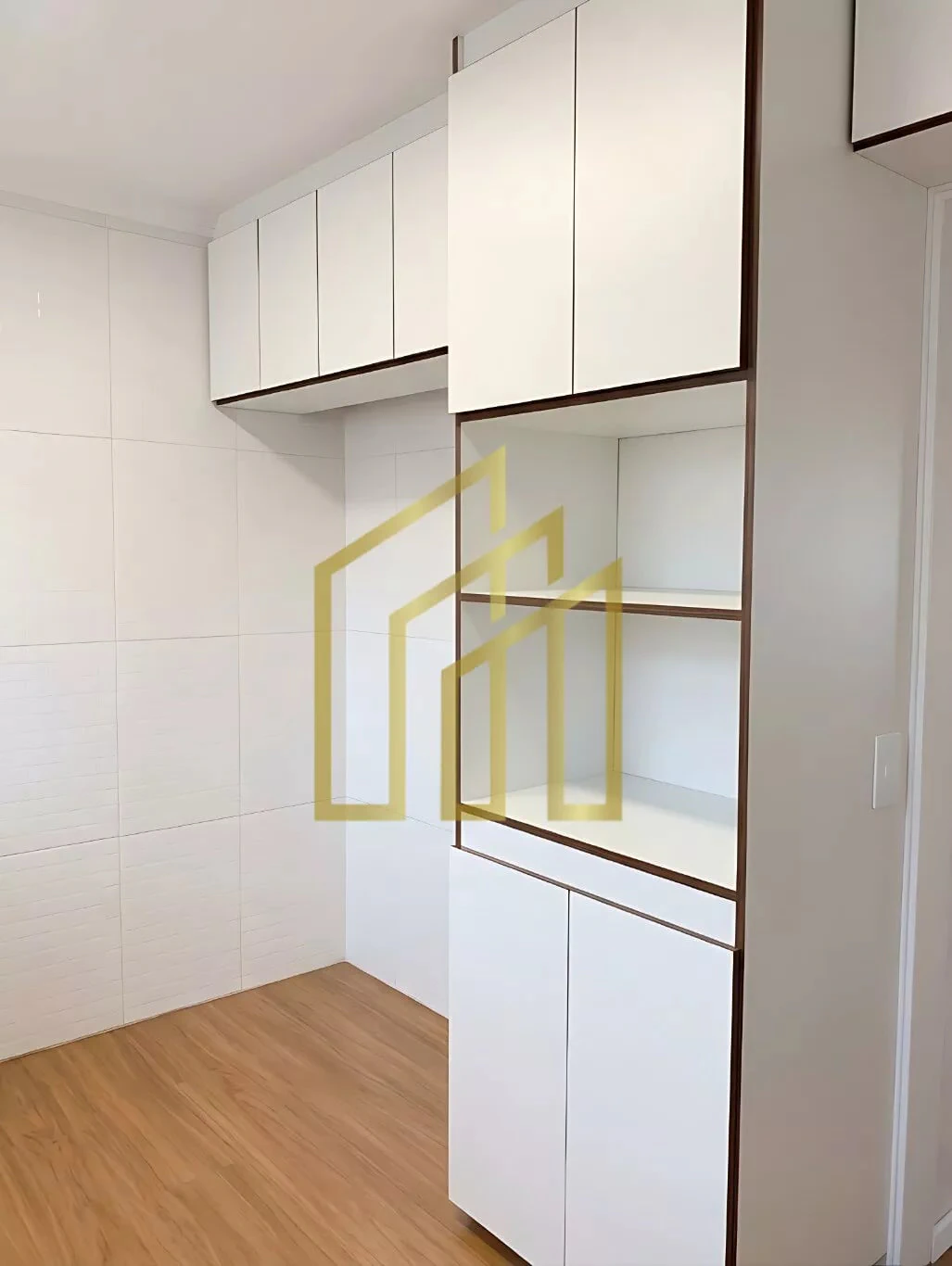 Apartamento de 46 m² no 1º andar com playground