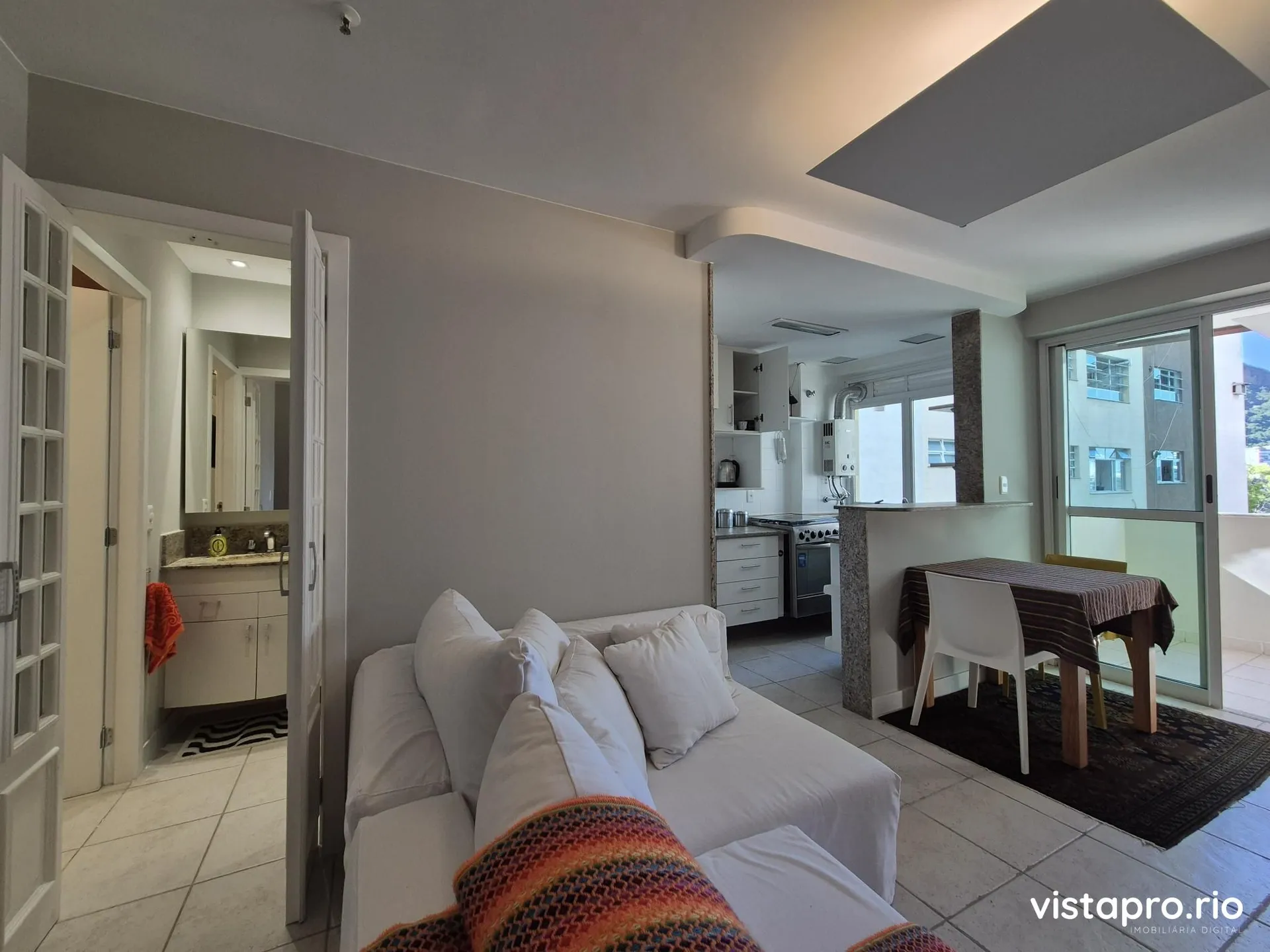 Furnished apartment, 50 m², with a water view — photo 17