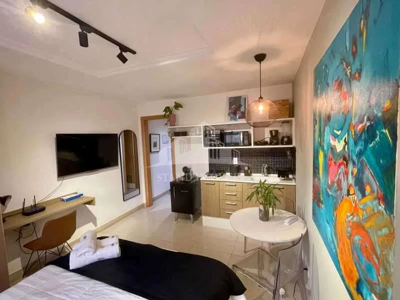 1 quarto e churrasqueira privativa: apartamento de 27 m² — photo 4