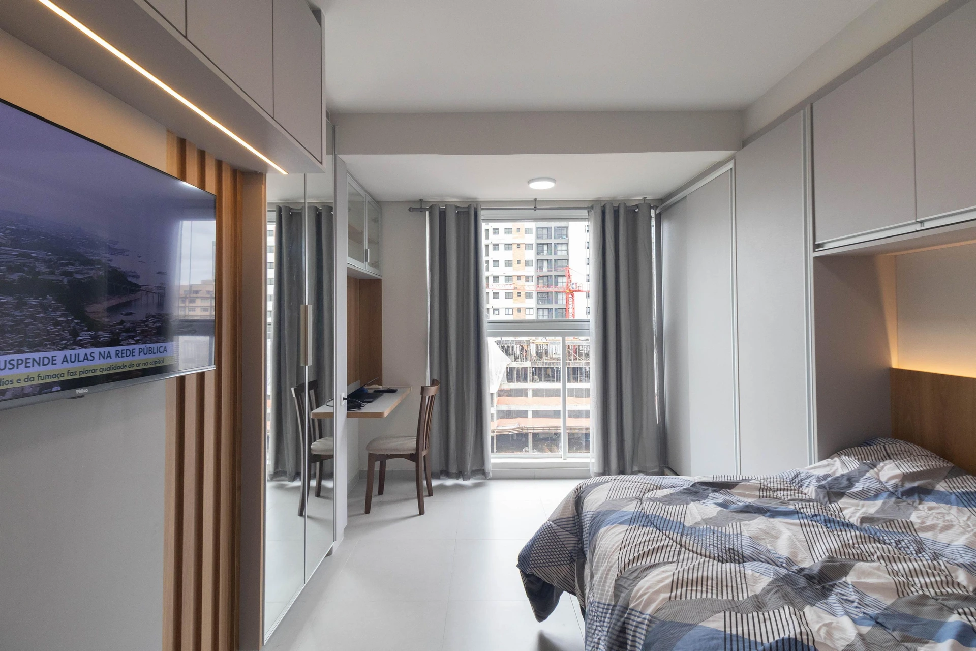 Студия 20 м² с рабочим местом и стиральной машиной — photo 11