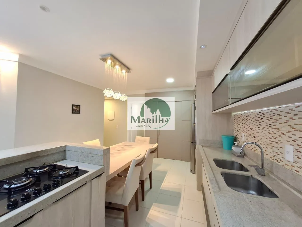 Furnished 84 m² apartment with 2 en-suite bedrooms — photo 9
