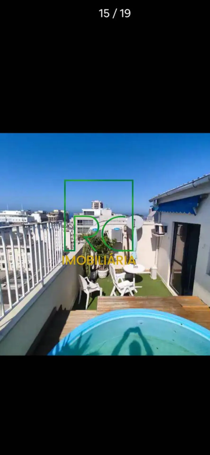 Cobertura duplex de 2 quartos com vista para a cidade e água — photo 3