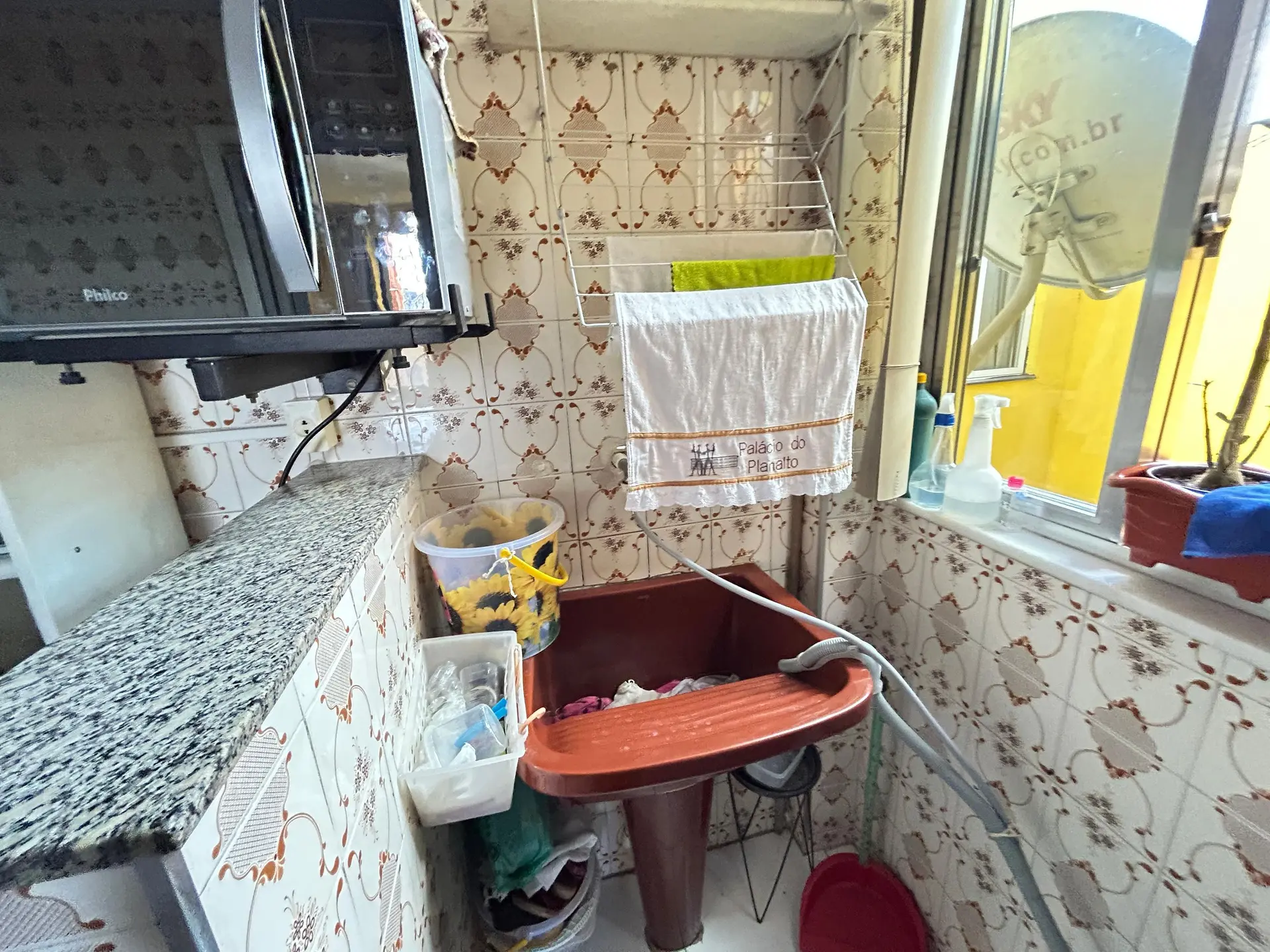 Washing machine in a 2-bedroom apartment, 54 m² — photo 9
