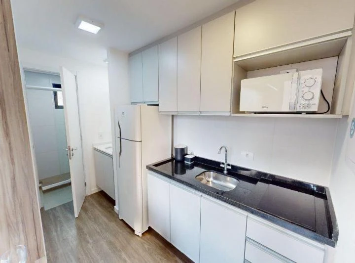 Apartamento mobiliado de 27 m² com 1 dormitório — photo 2