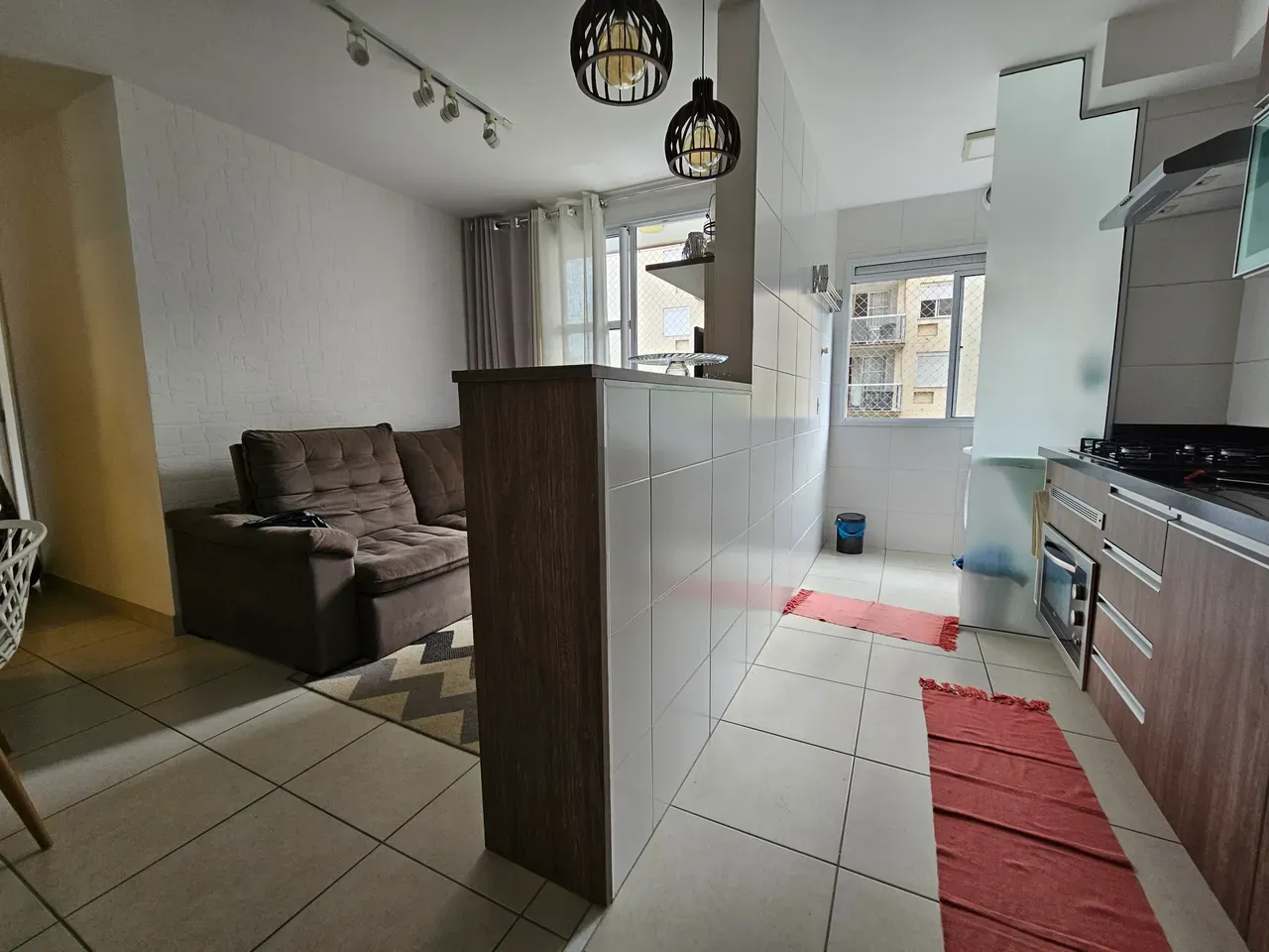 Furnished apartment, 59 m², with a washing machine — photo 18