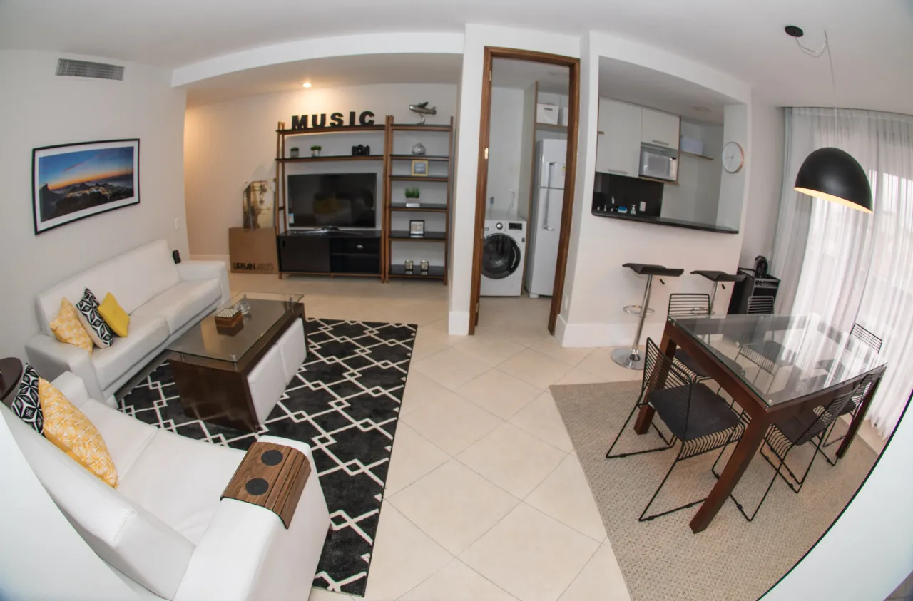 Furnished 85 m² apartment with 2 bedrooms and 2 bathrooms — photo 8