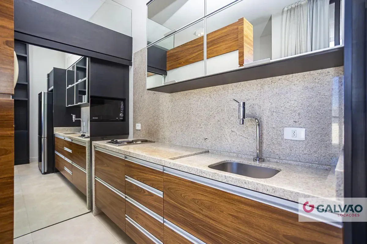54 m² apartment with open-plan kitchen and balcony — photo 21