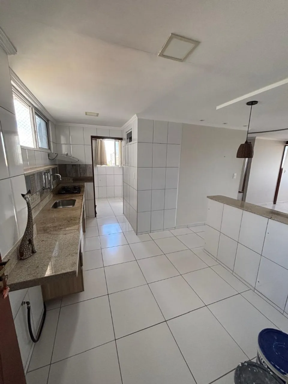 2-bedroom apartment in a building with a gym