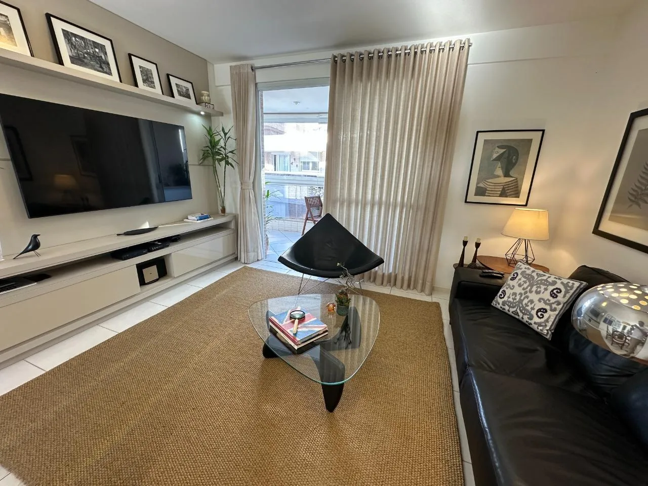 2-bedroom apartment with a glass-enclosed balcony