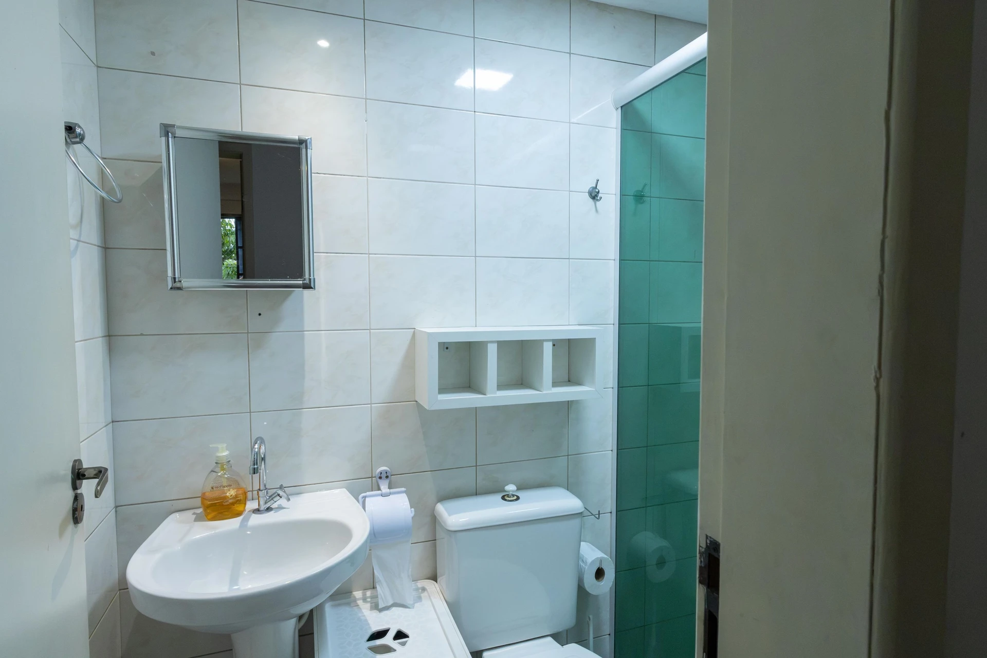 Washing machine in a 3-bedroom apartment, 53 m² — photo 26