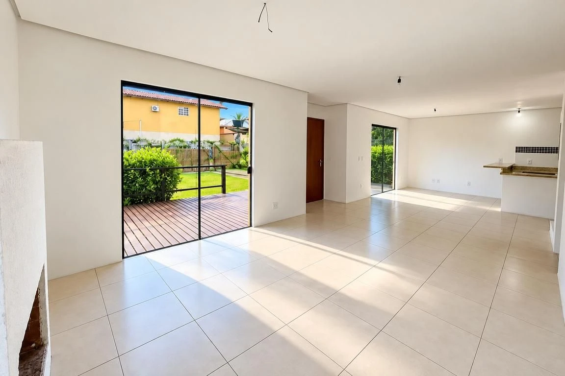 Balcony with a grill in a 2-bedroom house, 130 m² — photo 6