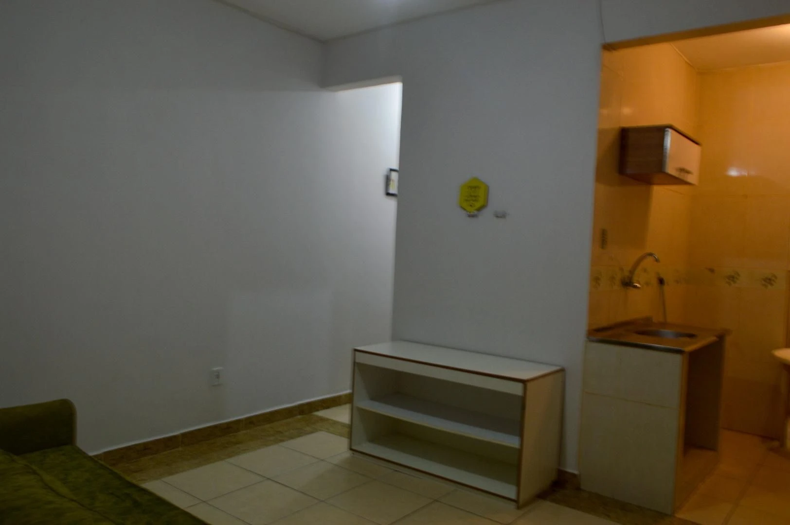 1-bedroom apartment with 1 bathroom and a small kitchenette — photo 2