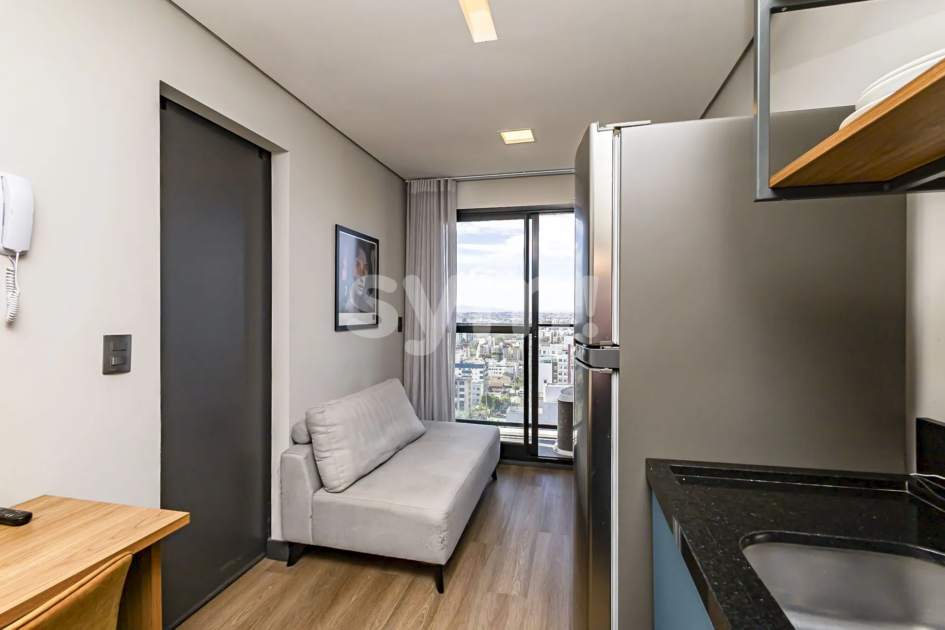 32 m² 1-bedroom apartment with no parking — photo 2