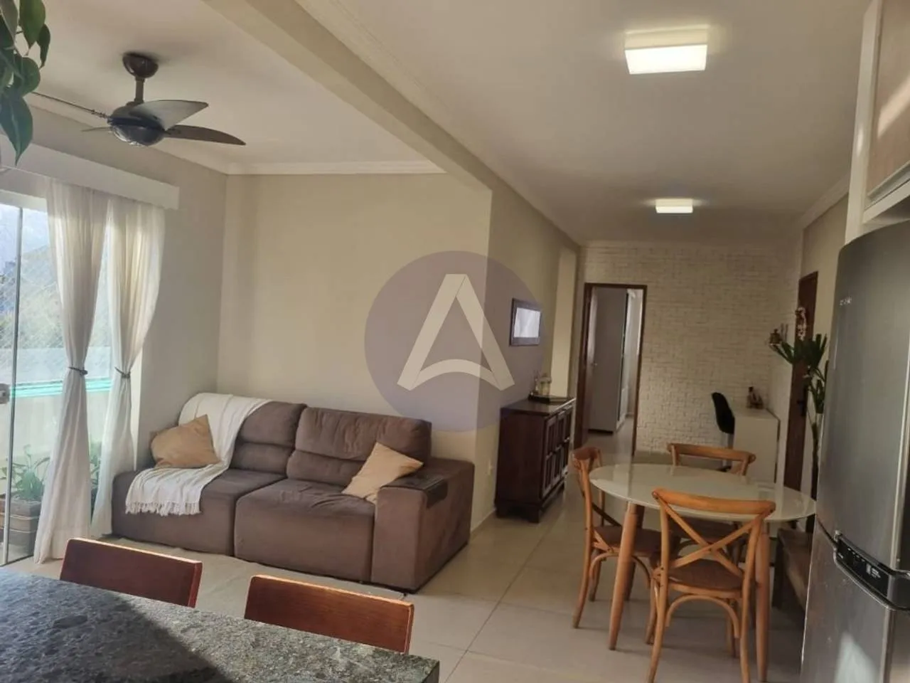 Furnished apartment, 90 m², with a grill on the balcony — photo 5