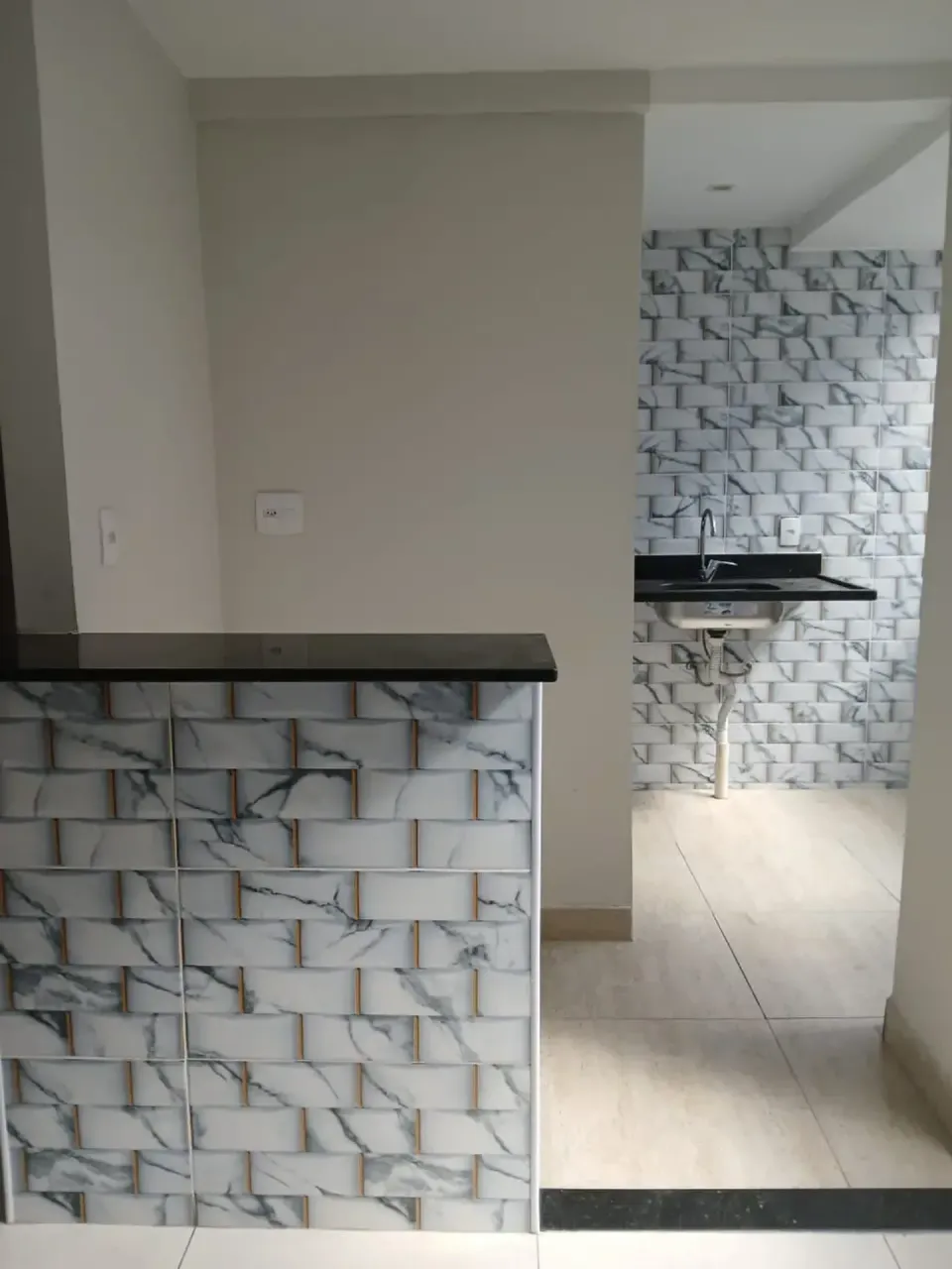 Apartamento de 1 quarto com cozinha americana — photo 2