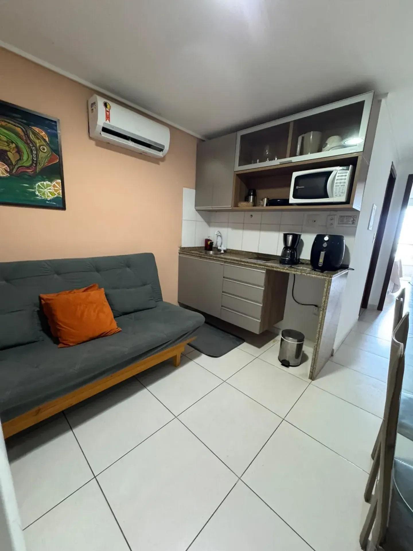 1 quarto e vista para a água: apartamento de 43 m² — photo 2