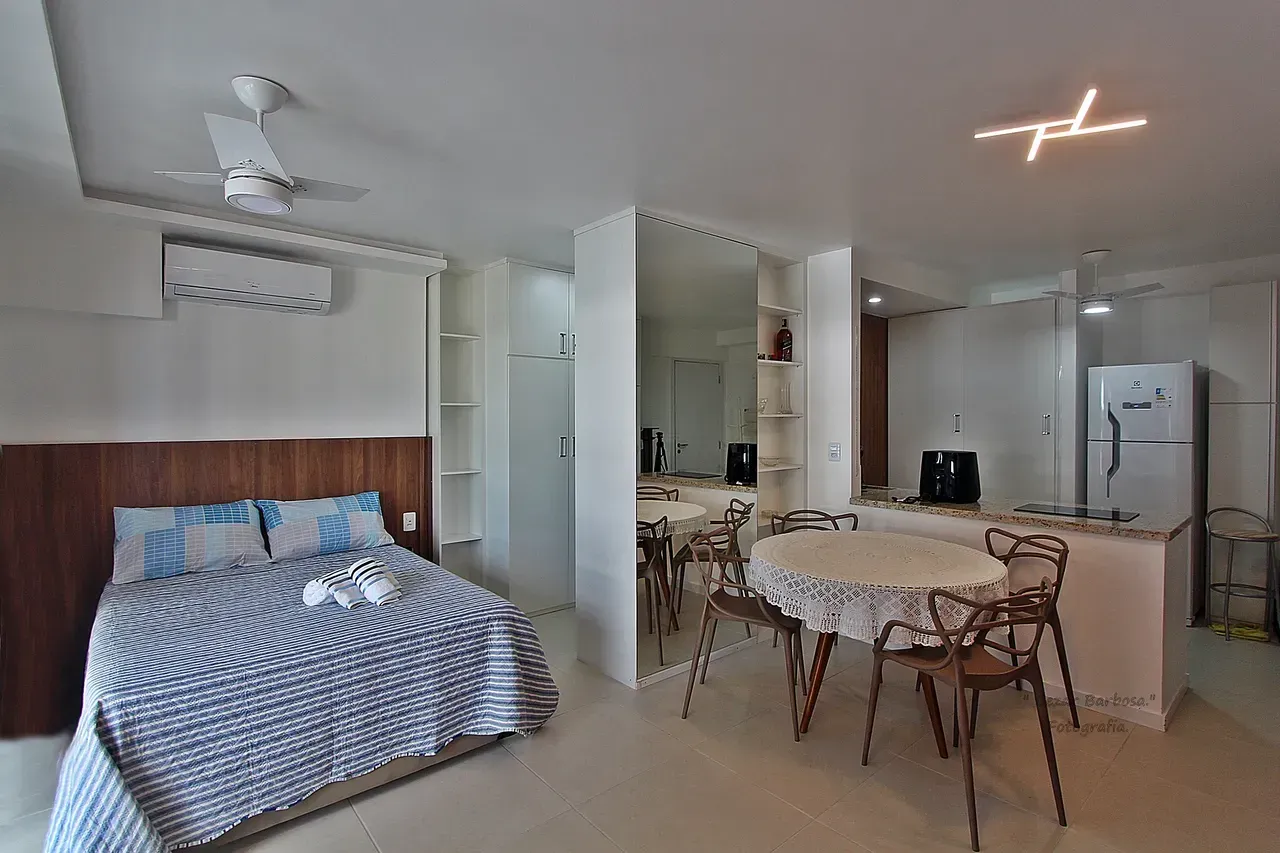Apartamento amueblado de 1 dormitorio con cocina abierta — photo 14