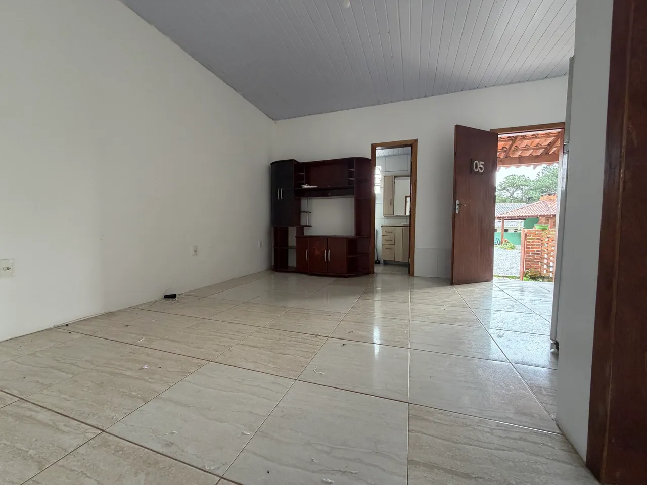 Duplex house with 2 bedrooms and an open-plan kitchen